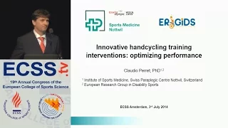 Innovative handcycling training interventions: optimizing performance - Dr. Perret