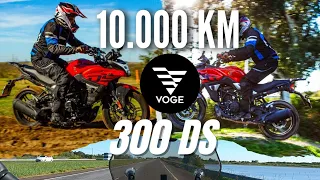 Voge 300DS primeros 10.000 km y además... ¿Por tierra a más de 100 km/h? Mirá como se comporta.