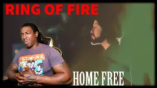 I felt this in my gut!! Home Free-  "Ring Of Fire" (REACTION)