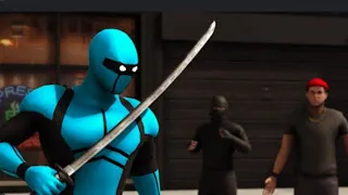 Blue Ninja Android Gameplay