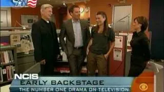 NCIS Cast on The Early Show - 22/09/09 - part 2