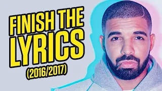 Finish the lyrics! - Best songs of 2016/2017 🎤