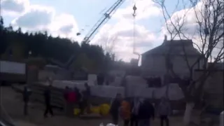 Под Харьковом построили дом почти за 6 дней  В Мерефе Харьковской области у многодетной семьи сгорел