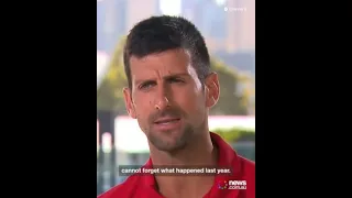 Novak Djokovic breaks his silence on deportation saga