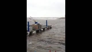 Port Argelès - tempête du 06 mars 2013