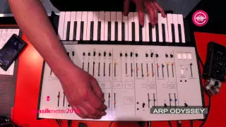 ARP ODYSSEY demo [Musikmesse 2015]