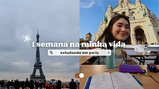 morando e estudando em paris - vlog uma semana comigo | giulia paié