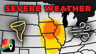 Severe Weather Storm Chasing  across the Midwest