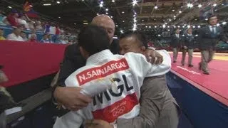 Sainjargal (MGL) v Elmont (NED) -73kg Judo Bronze Medal Bout Replay - London 2012 Olympics