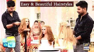 Easy & beautiful hairstyles for girls by Kashif Aslam