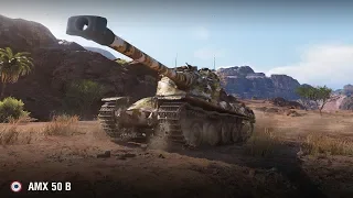 10k урона на AMX 50 B | Эль-Халлуф