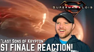 Superman & Lois S1:E15 FINALE Reaction! - "Last Sons of Krypton"