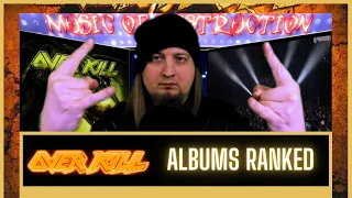 ▶️Overkill Albums Ranked◀️