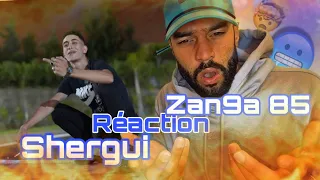 SHERGUI - ZAN9A 85 (OFFICIAL VIDEO) PROD BY NASAR BEAT (Réaction) 💙💙