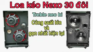 Loa kéo 30 đôi PL 212 công suất lớn - Mẫu loa đôi gọn nhất hiện tại