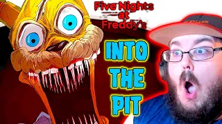 Into the pit - Five Nights at Freddy's Animation (By GH'S) FNAF REACTION!!!