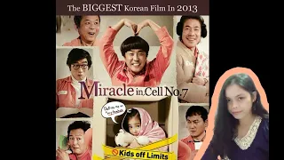 Reaction video about the movie entitled "Miracle In Cell No. 7"