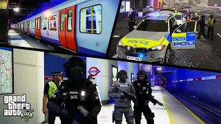 TROUBLE ON THE TUBE! 🚇 (GTA 5 LSPDFR Mod)