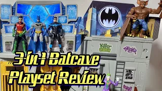 Adult Collectors 3 in 1 Batcave Playset by Spin Master In-Depth Review Batman the Caped Crusader