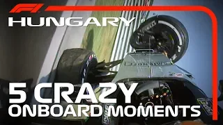 5 Crazy Onboards | Hungarian Grand Prix