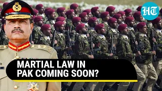 Martial Law in Pakistan amid Imran Khan revolt? Pak Army breaks silence | Watch