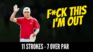 J.Semerad | HORRIFIC 11 STROKES on 1 hole | 2023 European Disc Golf Championship highlights