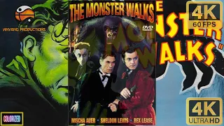 The Monster Walks (1932) (Full Movie) (Colorized, 4K, 60FPS) Cult Classic (2022 Edition)