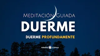 DUERME PROFUNDAMENTE ~Mindfulness~ Mindful Science/ Meditación Guiada para Dormir mejor