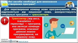 8 клас Сучасны мови програмування