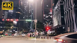 Walking in the center of Shenzhen at night, there are no homeless people here, everything is orderly