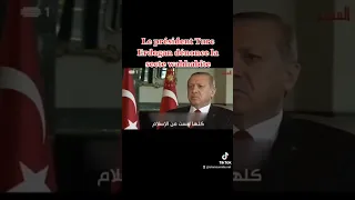 Le président Turc Erdogan dénonce les extrémistes wahhabites