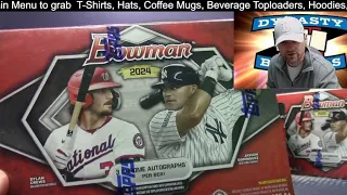 2024 Bowman Baseball Card Jumbo Hobby Choice 6 Box Mixer Case Break #4