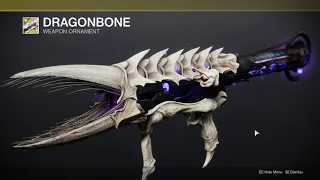 Destiny 2- Season of the Risen Weapon Ornaments!