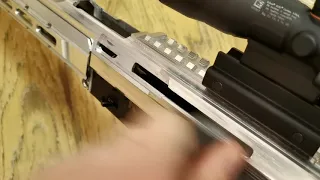 SAG AK MK3 chassis non-reciprocating charging handle demo