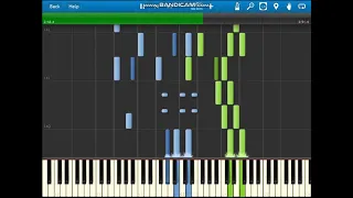 OMORI my time - bo en (tutorial piano) synthesia