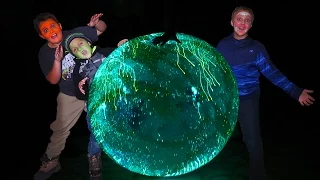 Experiment Gone Wrong Glow in the Dark Orb Explosion!