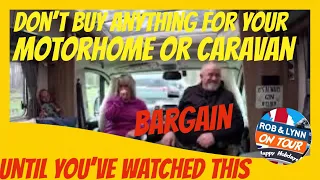 DONT Buy Anything For Your Motorhome/ Caravan UNTIL YOU WATCH THIS