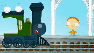 Pewnego dnia Henry spotyka... 🚃 Pociąg  🚧Śmieszne bajki dla dzieci 🍿Super Toons TV - Bajki Po Polsku