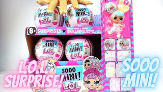 |ASMR| UNBOXING L.O.L. SURPRISE! SOOO MINI! EGG🥳🍼✨️ FOUND 2X RARE |BABY CAT| |CHEER CAPTAIN|