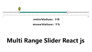 Multi Range Slider in React Js