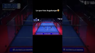 Atentos a lo que hizo Leo Augsburger en este punto | PADEL