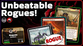 😲 Unbeatable Rogues. Best tribe in Standard! | Outlaws of Thunder Junction - MTG Standard Arena