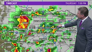 DFW Weather: Latest timeline for the return of rain chances