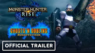 Monster Hunter Rise x Ghosts 'n Goblins Resurrection - Official Collaboration Trailer | TGS 2021