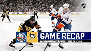 New York Islanders vs Pittsburgh Penguins | February 20, 2024 | Game Highlights | NHL Regular Season