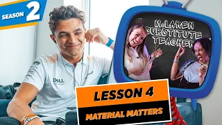 McLaren Substitute Teacher | Season 2: Lesson 4 | Materials Engineering 🧱