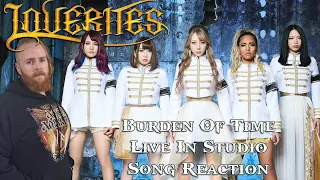 LOVEBITES - BURDEN OF TIME - Studio Live (Song Reaction)