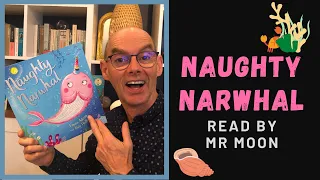 Naughty Narwhal. Stories for children at home.