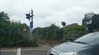 level crossing at Hamworthy Park