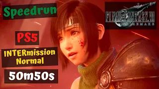Final Fantasy VII Remake Speedrun - INTERmission Normal - 50m50s